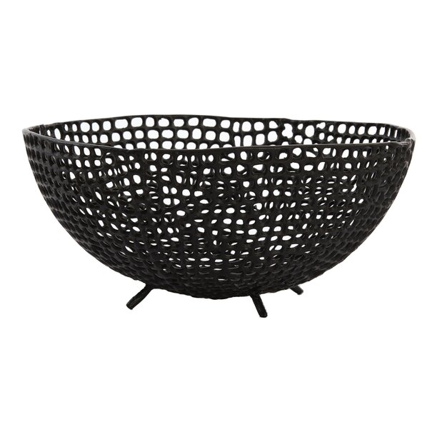 Light en Living Schaal Ø38x16 cm MURCIA zwart