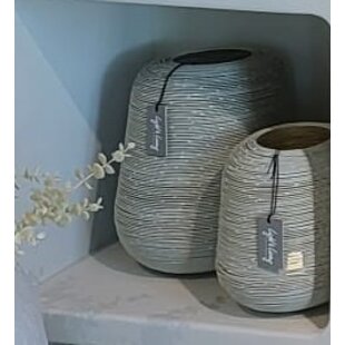 Windlicht Ø25x30 cm BANJERA crème