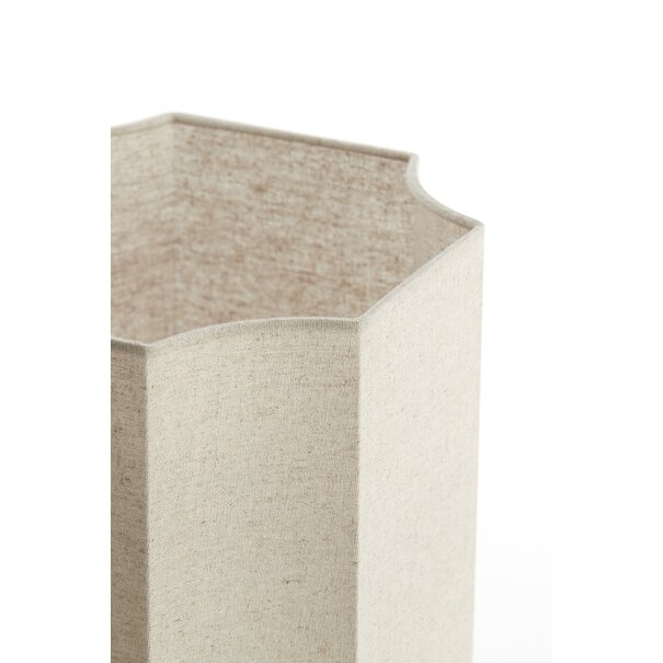 Light en Living Kap cilinder 25x25x35 cm DASLI naturel