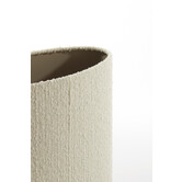 Kap ovaal recht smal 30-15-25 cm BOLERO wit