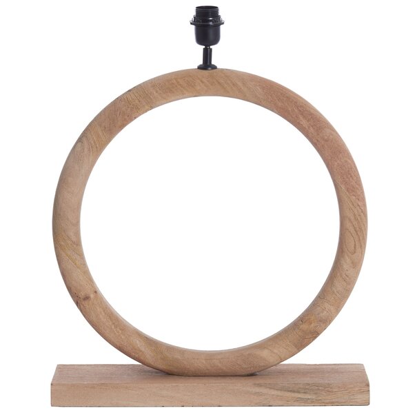 Light en Living Lampvoet 51x13x54 cm NUBIA hout mat naturel