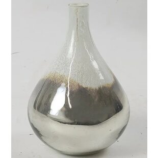 Vaas no3 Caryn wit/zilver