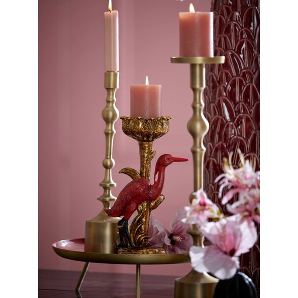 Light en Living Kandelaar Ø11x54 cm SHEVA mat antiek  brons