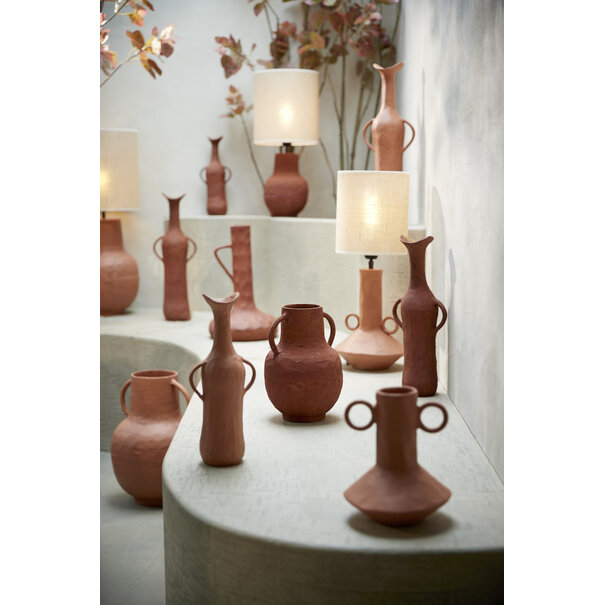 Light en Living Lampenkap cilinder 25-25-27 cm SENDAI zand