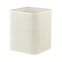 Lampenkap vierkant rond hoog 25-25-30 cm BRESKA parel wit