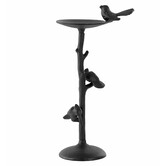 Kandelaar 17,5x11,5x34,5 cm BIRD mat zwart