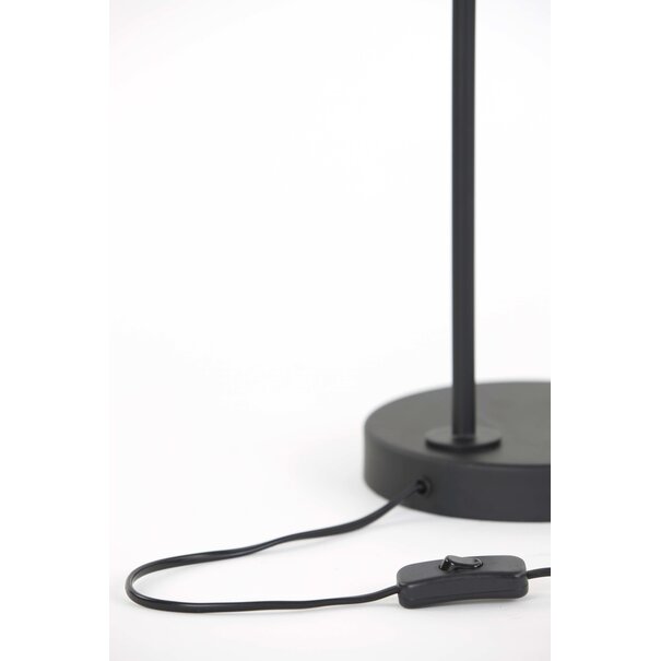 Light en Living Tafellamp 27x20x61 cm ALVARO antiek  brons+mat zwart