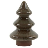 Tafellamp LED Ø14x20 cm TREE glas  bruin+koper