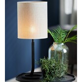 Lampenkap cilinder 25-25-30 cm BRESKA parel wit