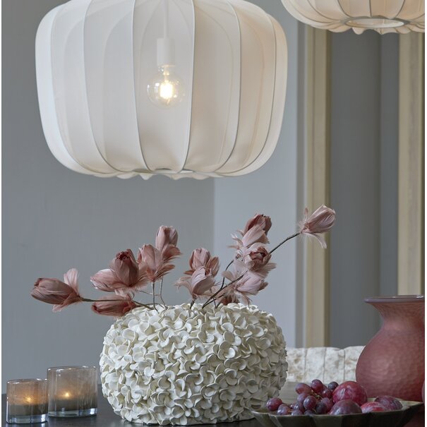 Light en Living Vaas deco Ø38x23 cm PHYLIA crème