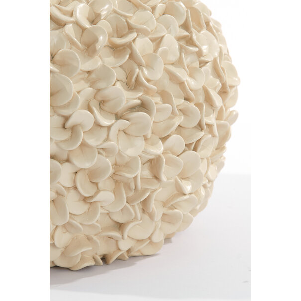 Light en Living Vaas deco Ø38x23 cm PHYLIA crème