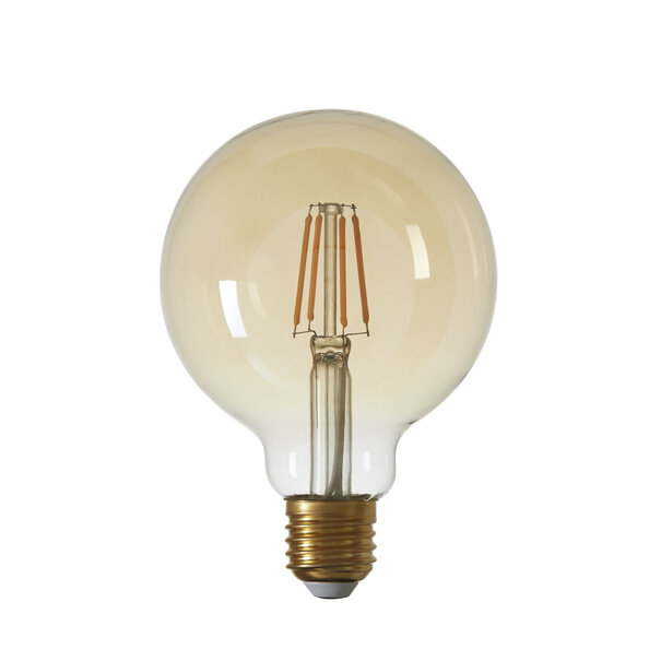 Light en Living LED globe Ø9,5x14 cm LIGHT 4W amber E27 dimbaar