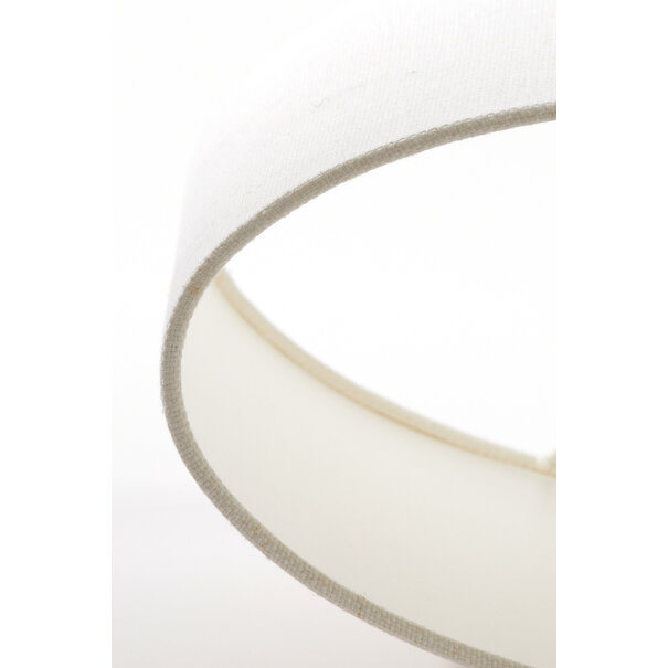 Light en Living Lampenkap ovaal recht smal 58-24-32 cm LIVIGNO eiwit