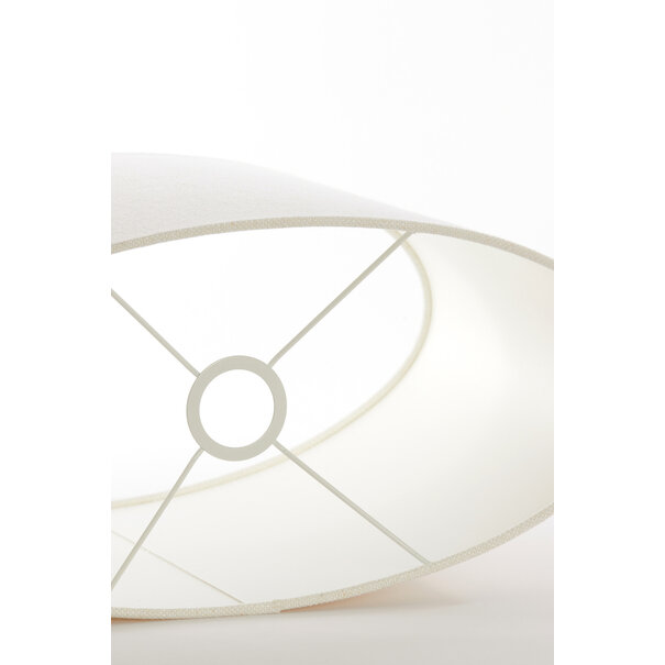 Light en Living Lampenkap ovaal recht smal 58-24-32 cm LIVIGNO eiwit