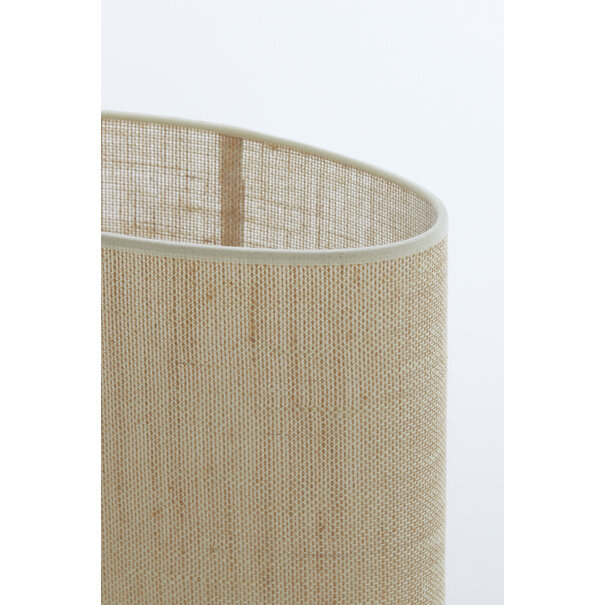 Light en Living Kap ovaal recht smal 45-21-32 cm SENDAI zand