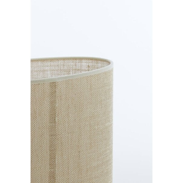 Light en Living Kap ovaal recht smal 45-21-32 cm SENDAI zand