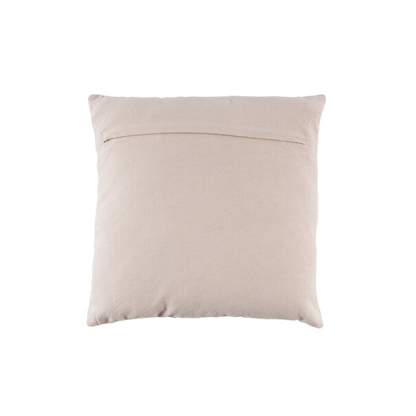 Woood Riv Kussen Fluweel Biscuit 45x45cm