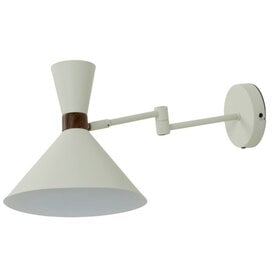 Wandlamp 25x25x50,5 cm HOODIES mat zand-grijs
