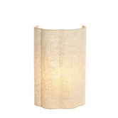 Wandlamp 26x15x40 cm FRINGE naturel