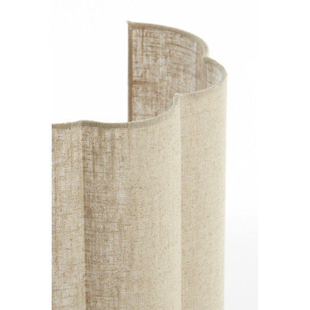 Light en Living Wandlamp 26x15x40 cm FRINGE naturel