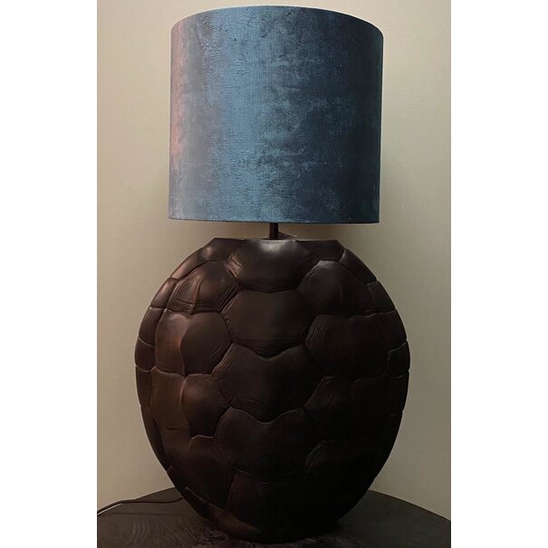 Light & Living Lampvoet TURTLE  zwart 48 cm hoog