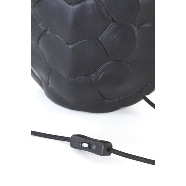 Light en Living Lampvoet TURTLE  mat zwart 54,5 cm hoog