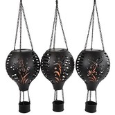 Luchtballon solar Yaris zwart set van 3 assorti