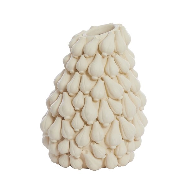Light & Living Vaas deco GARLIC crème - 2 maten