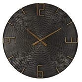 Wandklok Winton M zwart - Ø60CM