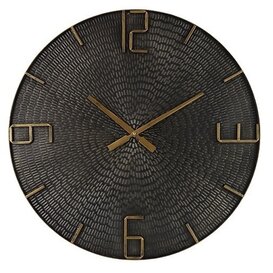 Wandklok Winton M zwart - Ø60CM