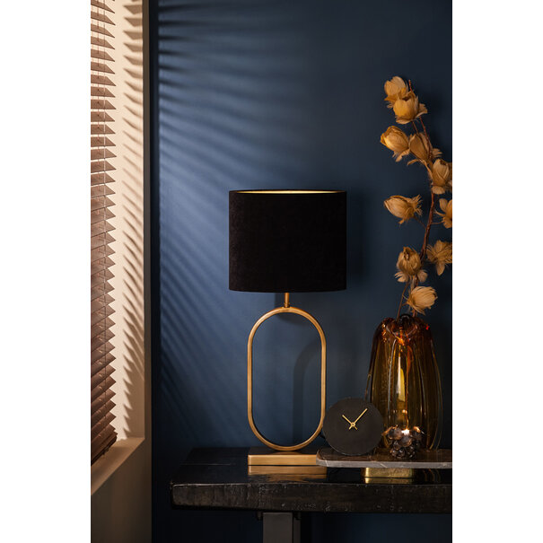 Light en Living Lampvoet 21x10x45 cm JAMIRI mat zwart