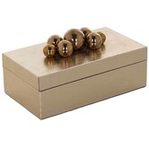 Opberg box Norah goud