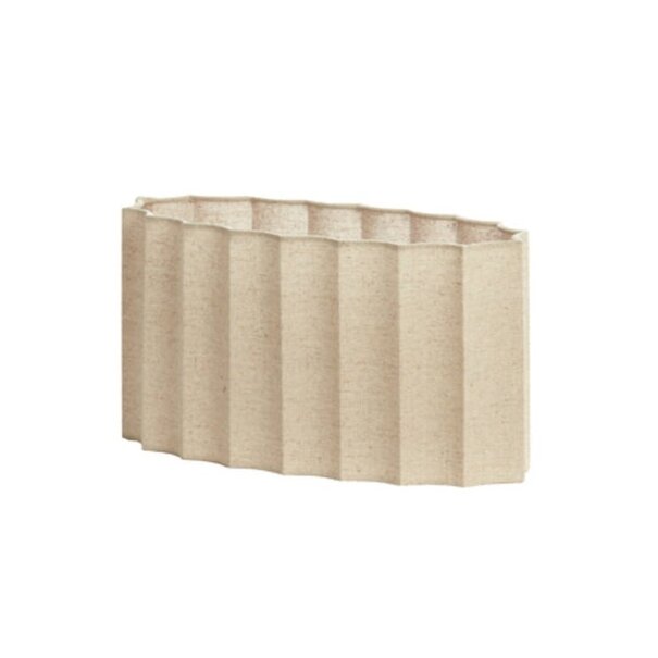 Light en Living Kap ovaal recht smal 38-17,5-19 cm DISLI naturel