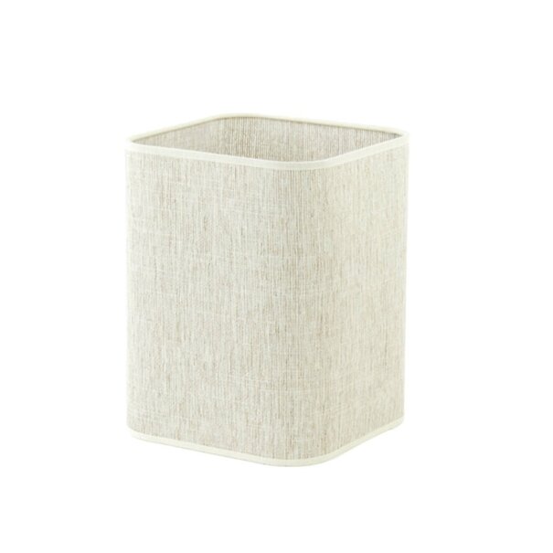 Light en Living Lampenkap vierkant rond hoog 20-20-26 cm BRESKA parel wit