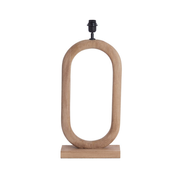 Light en Living Lampvoet 30x12x59 cm PACECO hout mat naturel