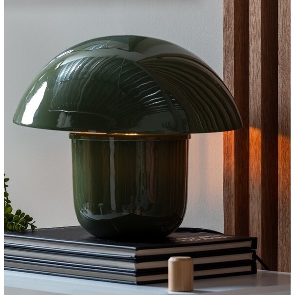 Leitmotiv Tafellamp Fat Mushroom jungle groen