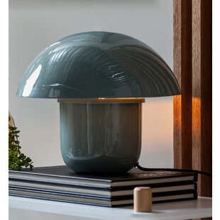 Tafellamp Fat Mushroom groen blauw