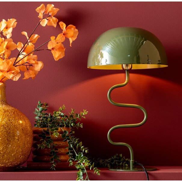 Leitmotiv Tafellamp Twist Jungle groen