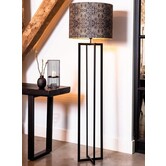 Vloerlamp MACE Mat Zwart 30x30x140 cm van Light & Living