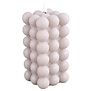 LED Licht Kaars Bubble beige L