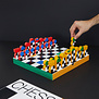 Schaken bordspel retro