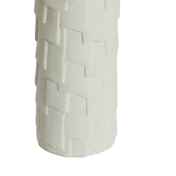 Light en Living Vaas deco Ø14,5x42 cm LEIMA keramiek  mat crème