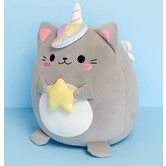 Katten kussen Fluffy Kawaii Starry grijs