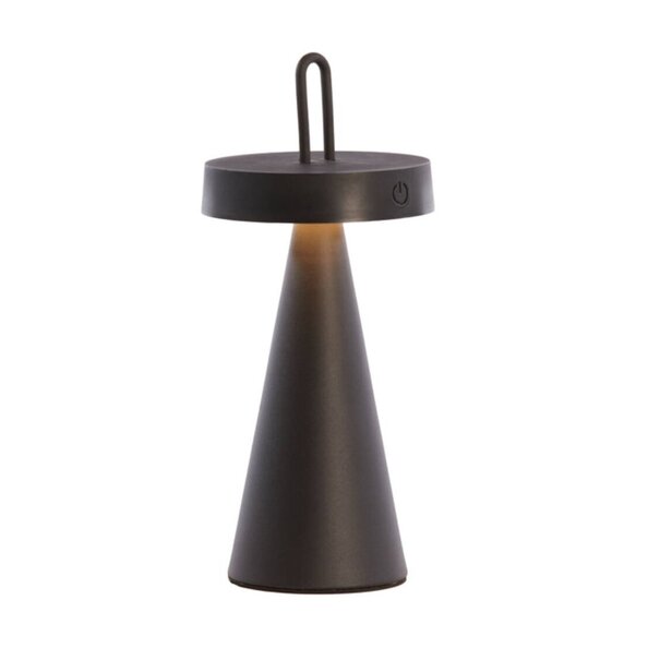 Light en Living Tafellamp LED Ø13x28,5 cm ANKENTA zwart