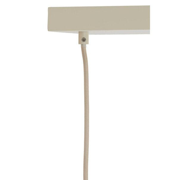 Light en Living Hanglamp 5L 104x19x14 cm BISHO glas bruin+zand
