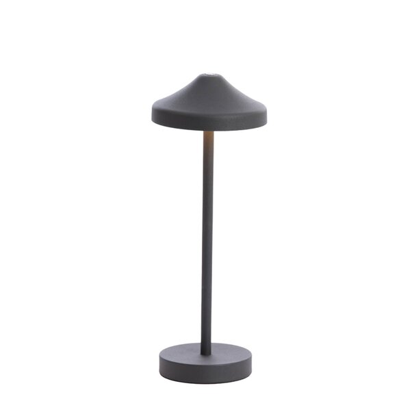 Light & Living Tafellamp LED Ø12x32 cm AITOS mat zwart