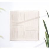 Wandpaneel Lino - 80 x 80 cm