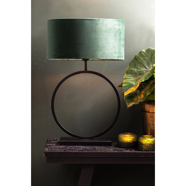 Light en Living Lampvoet LIVA mat zwart - Diverse afmetingen