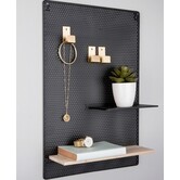 Memobord Perky Mesh zwart