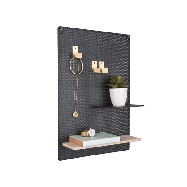 Present Time Memobord Perky Mesh zwart